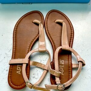 Apt 9 nude sandal